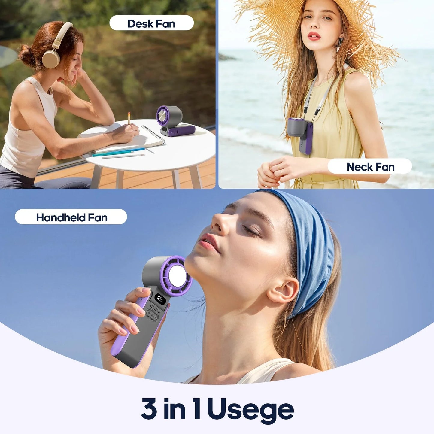 Stylish Breeze Handheld Fan