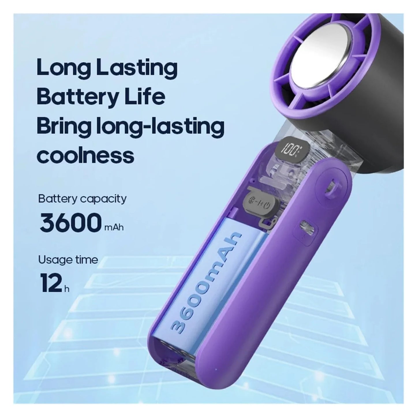 Stylish Breeze Handheld Fan